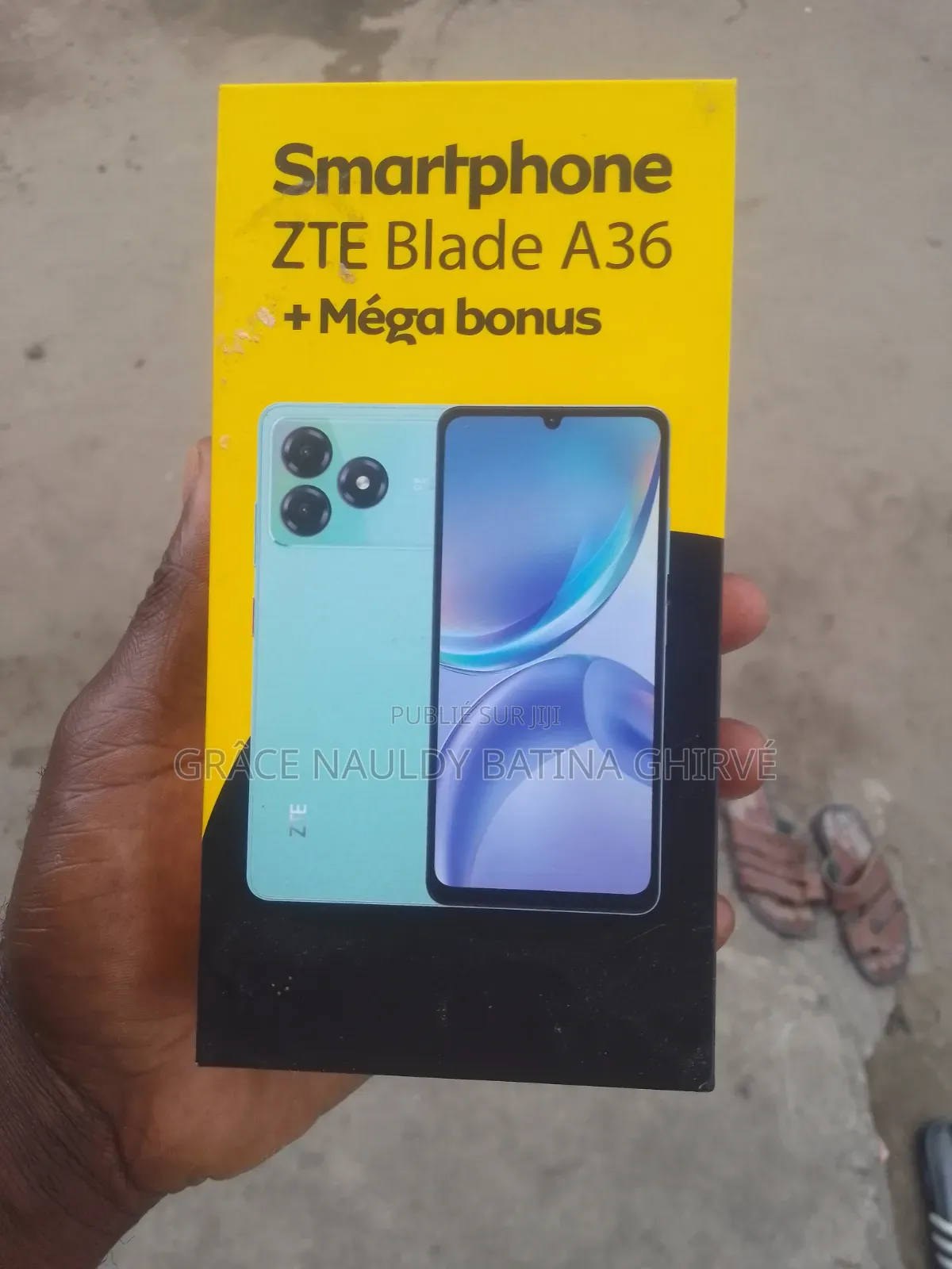 Nouveau ZTE Blade A36 64 GB Gris