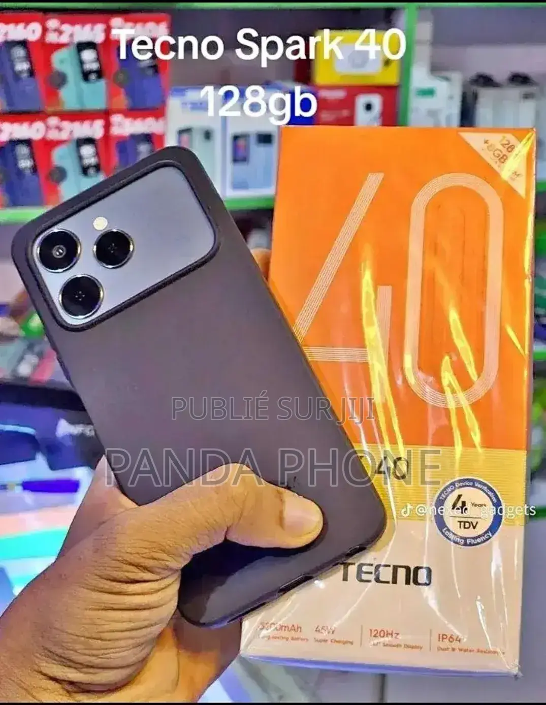 Nouveau Tecno Spark 20 Pro 256 GB Gris