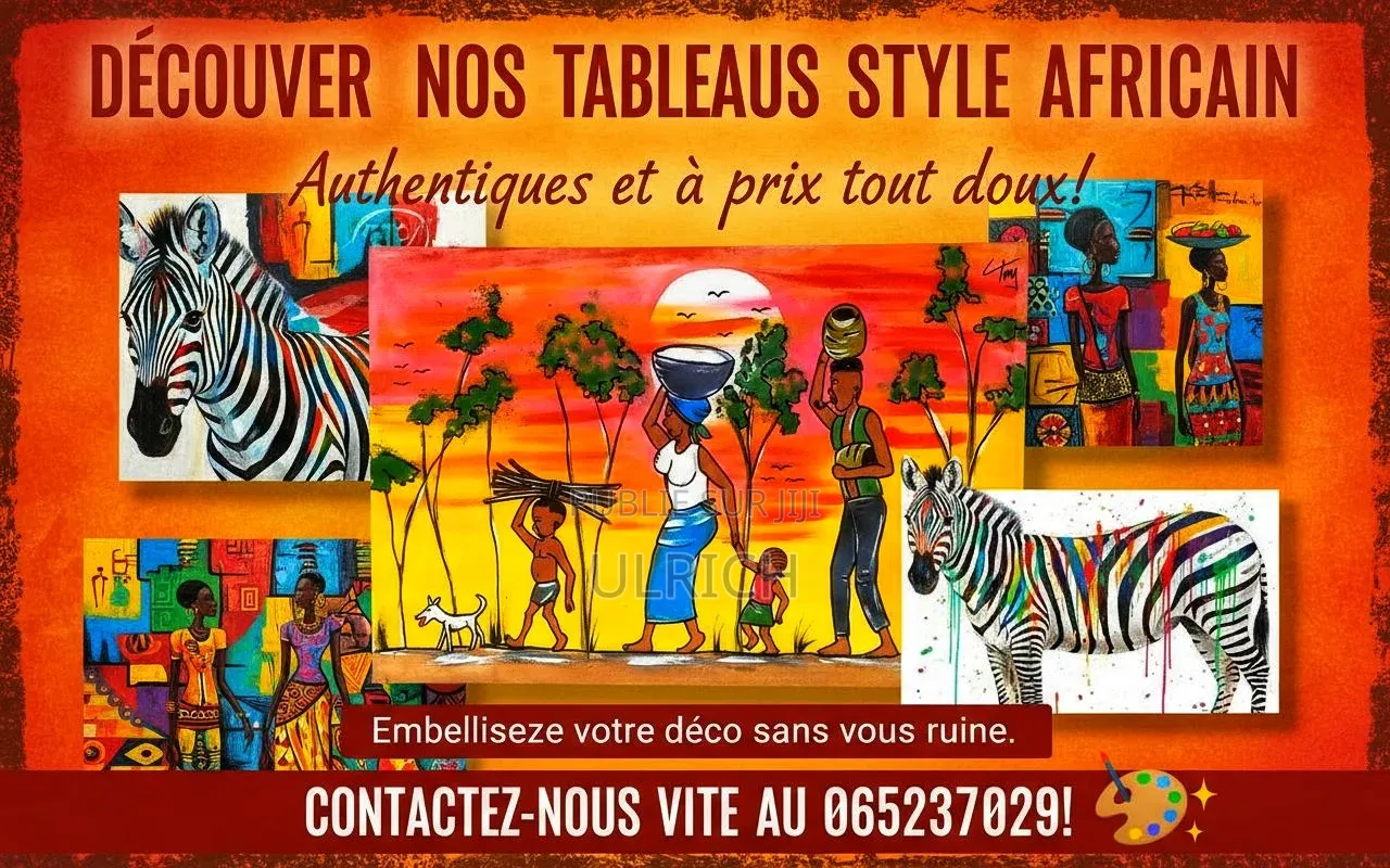 l'Art Africain S'invite Chez Vous. 