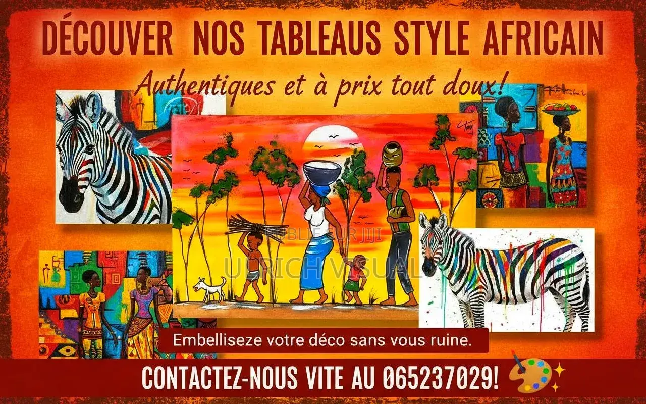 l'Art Africain S'invite Chez Vous. 