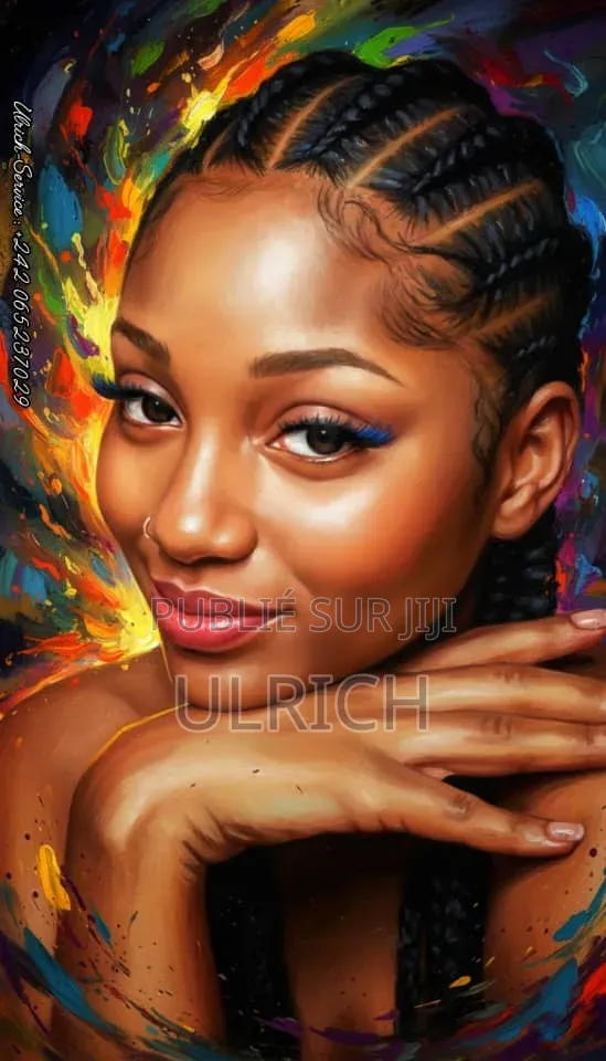 ​Sublimez Votre Image Avec Un Portrait Numérique Unique.