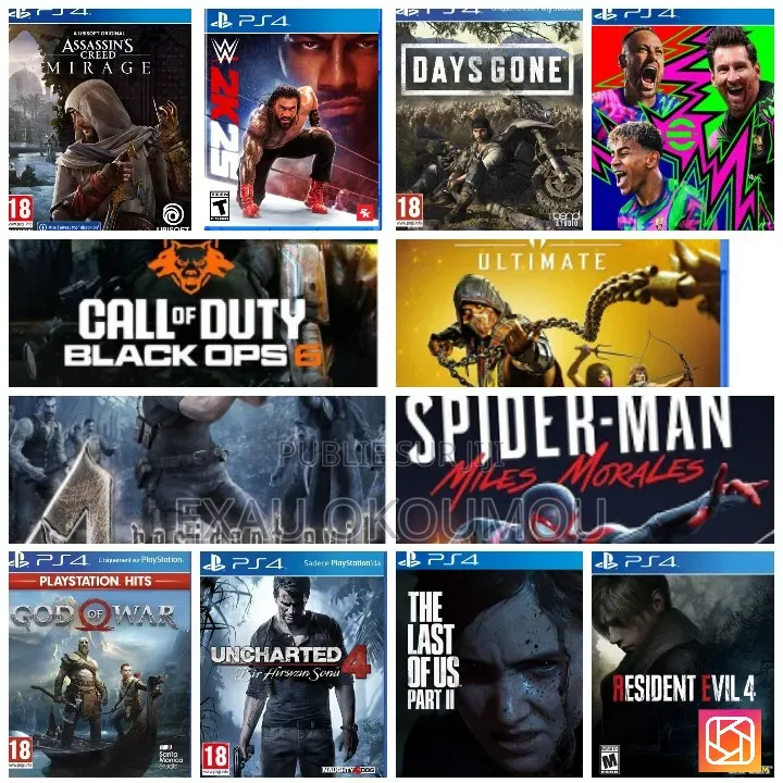 Jeux Playstation 4