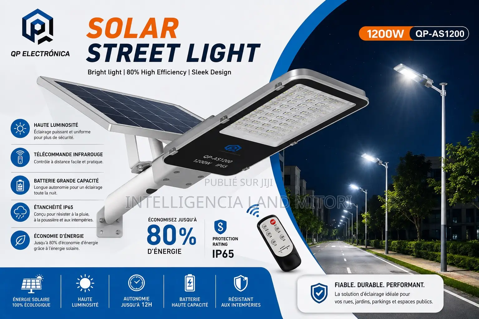 Lampadaire 1200w