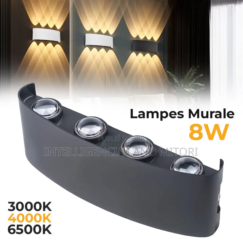 Applique Murale 4 Faisceau