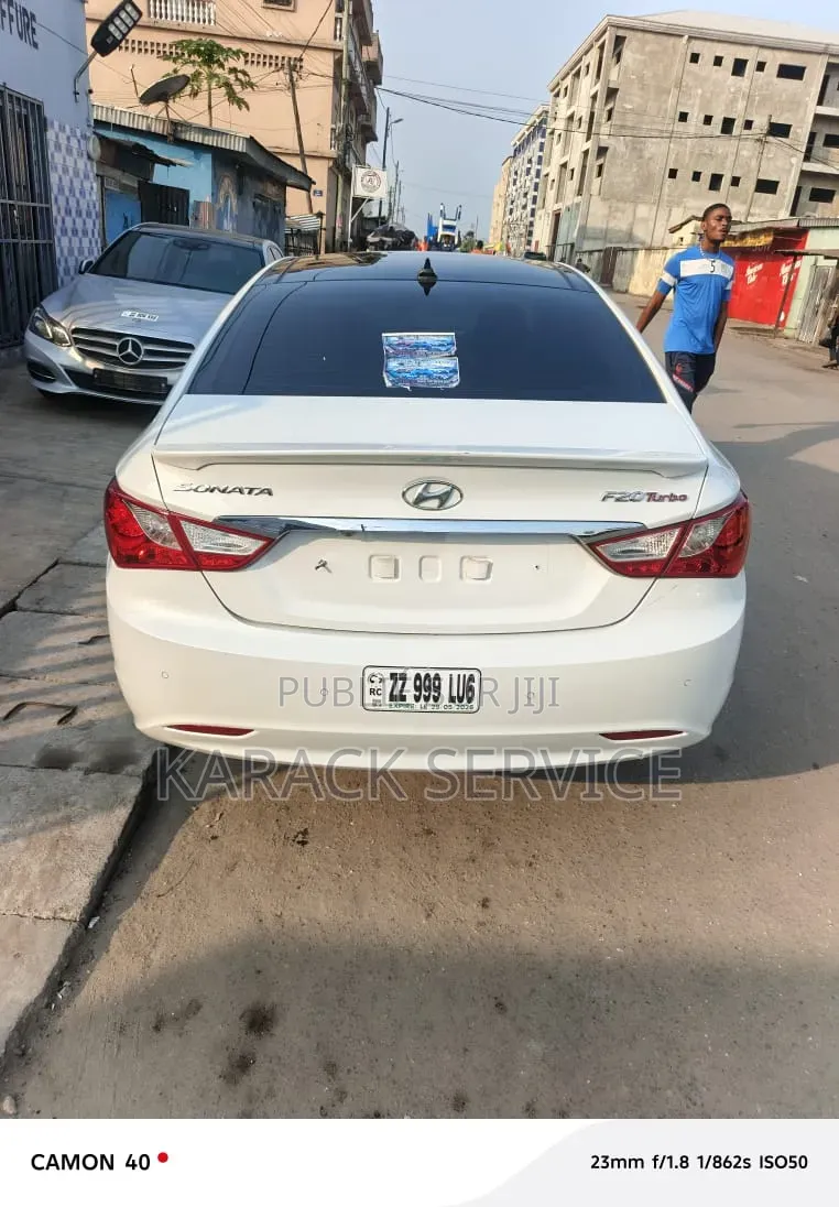 Hyundai Sonata 2017 Blanc
