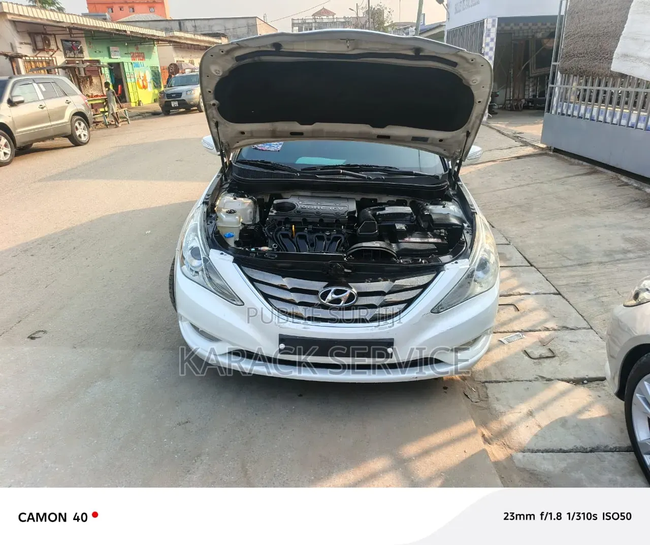Hyundai Sonata 2017 Blanc
