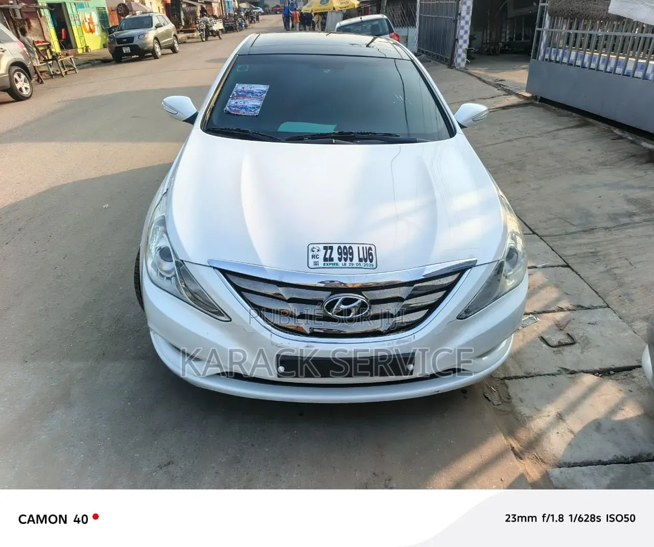 Hyundai Sonata 2017 Blanc