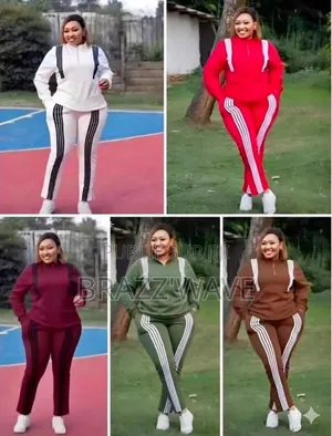 Ensemble Survêtement 2 Pièces Sweat À Col Zippé Et Pantalon Pour