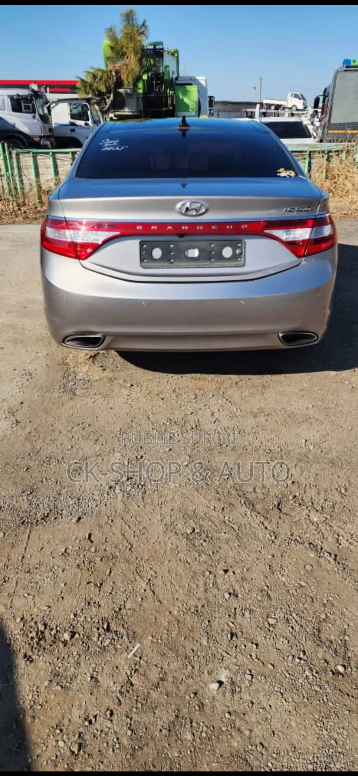 Hyundai Grandeur 2016 Gris