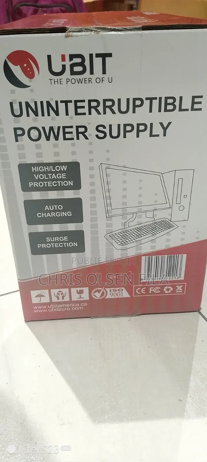 Onduleur Ubit Smart Ups 2000va LCD Neuf -_ Mon Prix : 45,000 Fcfa