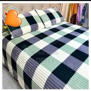 Draps Velours Et 2 Taies d'Oreiller