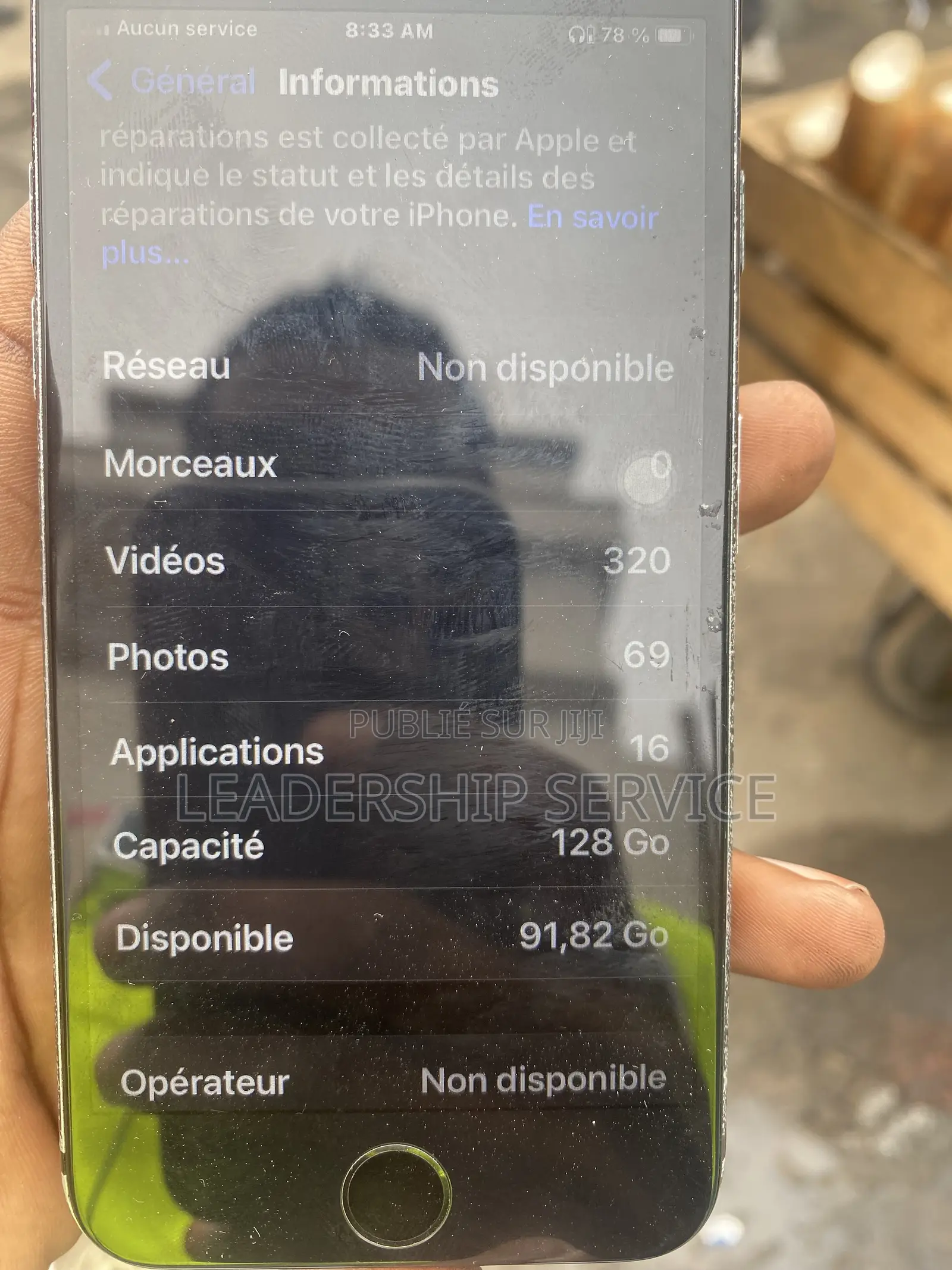 Apple iPhone 7 Plus 128 GB Noir