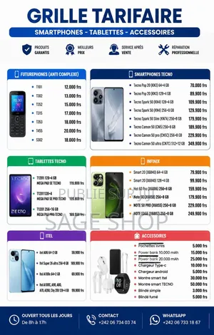 Nouveau Tecno Camon 50 256 GB Noir