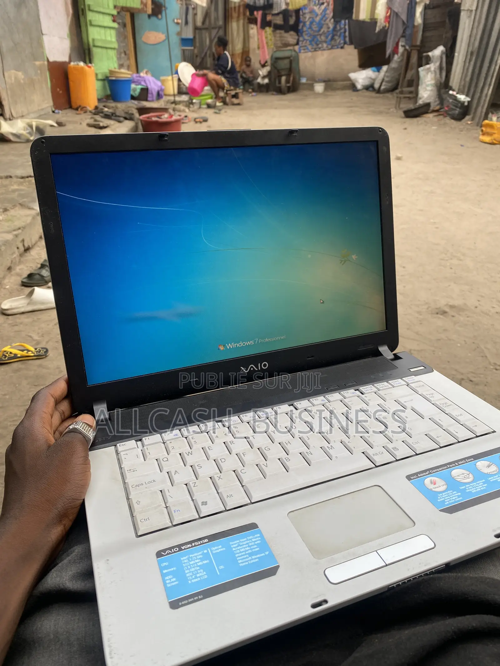 Ordinateur portable Sony VAIO PCG-7D1M 2GB Intel Core i3 SSD 250GB