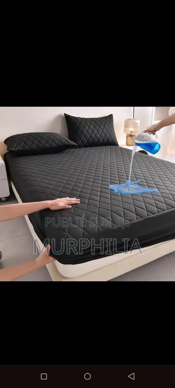Protège-Matelas Imperméable 3 Places Haut De Gamme - Neuf