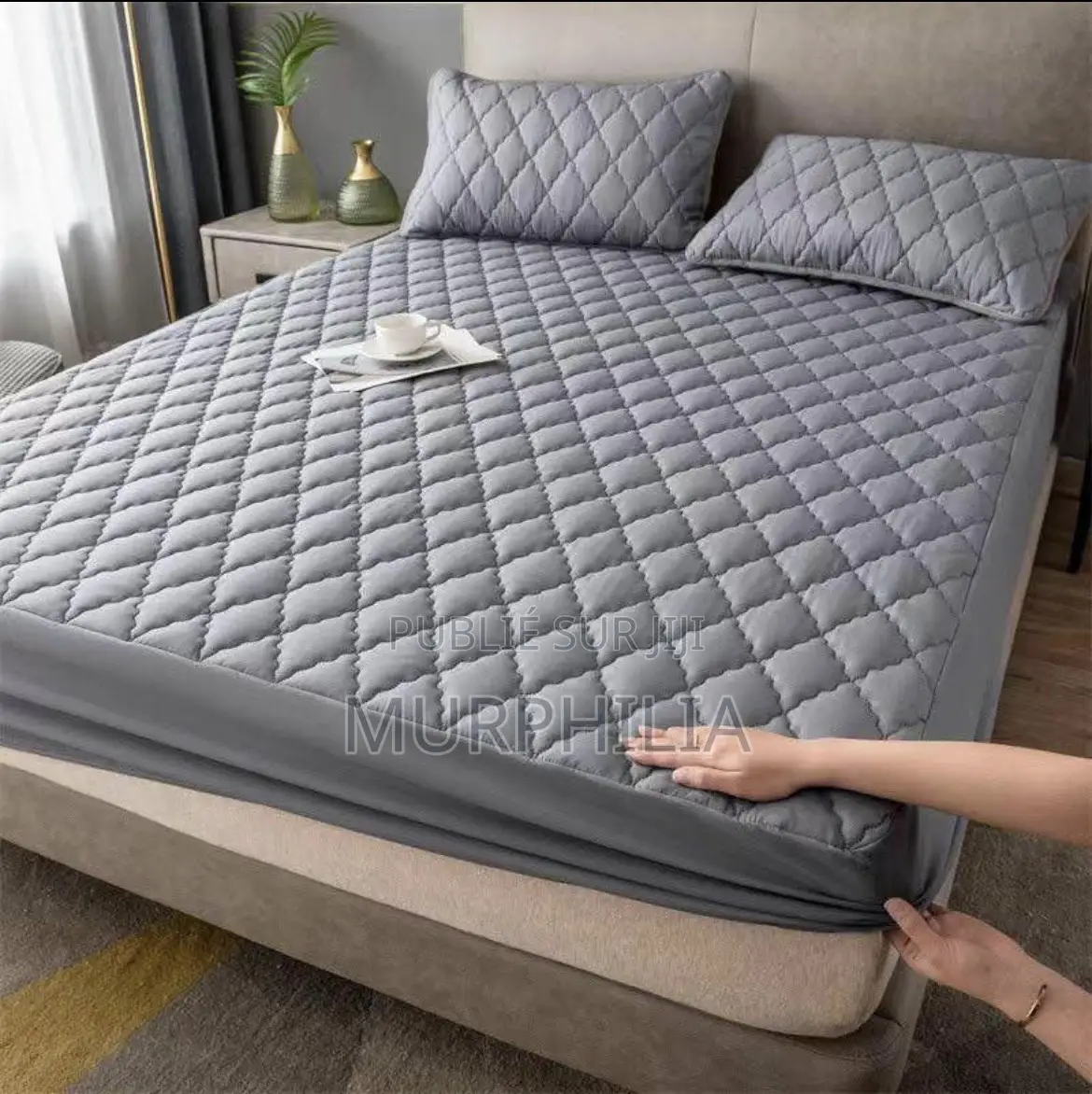 Protège-Matelas Imperméable 3 Places Haut De Gamme - Neuf