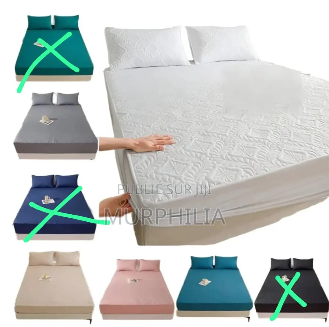 Protège-Matelas Imperméable 3 Places Haut De Gamme - Neuf