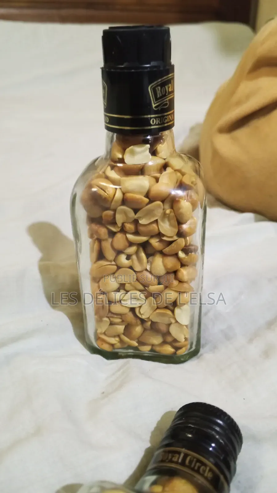 Arachides Grillés en Bouteille - Croustillants Frais
