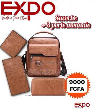 Sacoche Et 3 Portes Monnaie