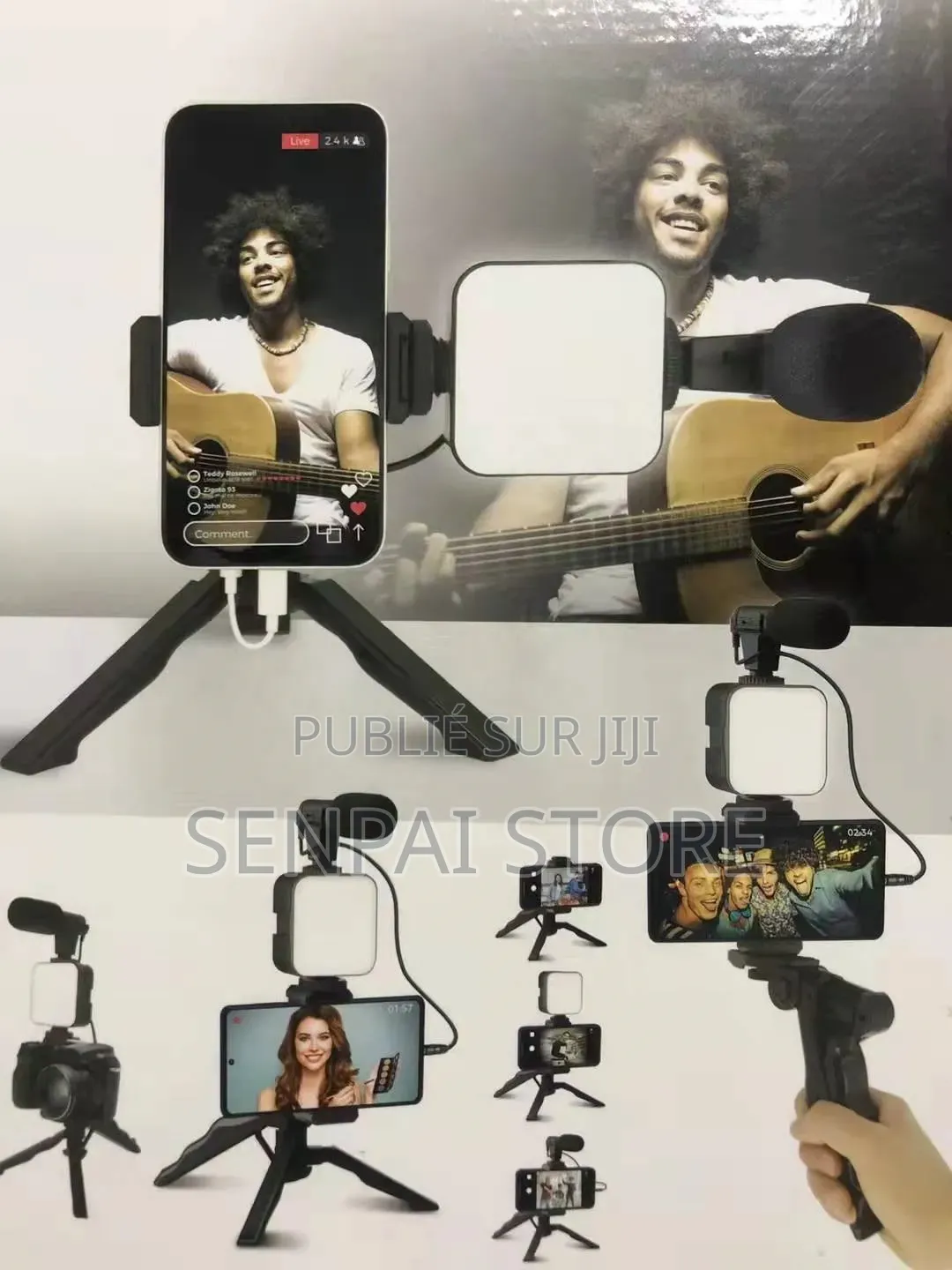 Flash ! Kit Création De Contenu Tu Fais Des Vidéos,