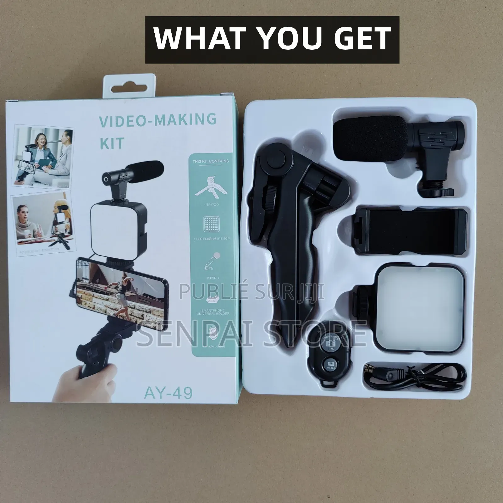 Flash ! Kit Création De Contenu Tu Fais Des Vidéos,