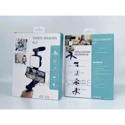 Flash ! Kit Création De Contenu Tu Fais Des Vidéos,