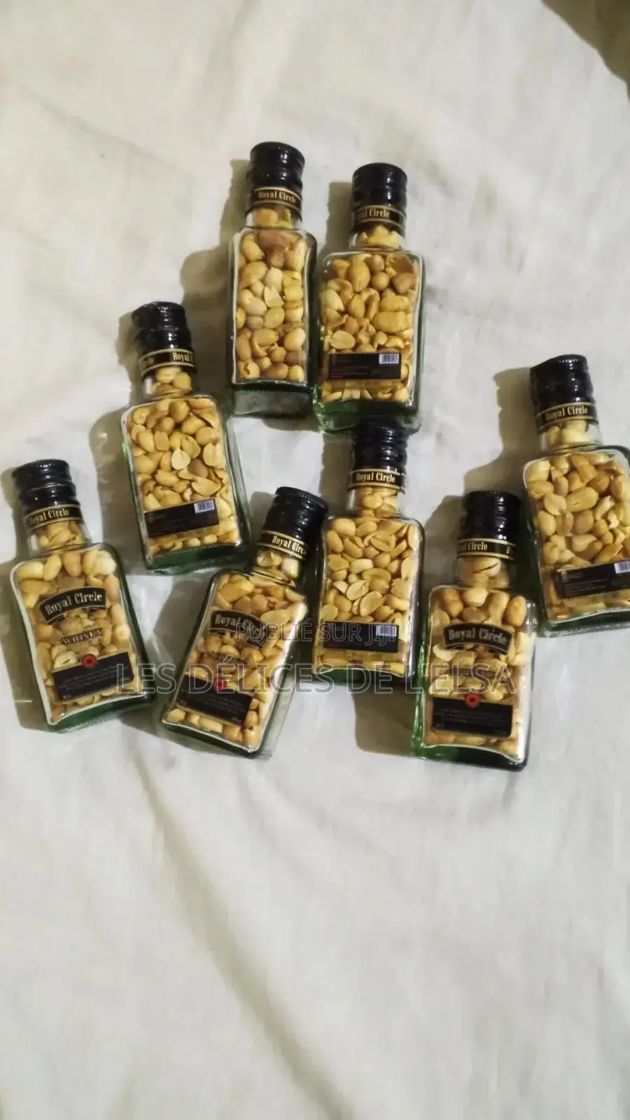 Arachides Grillés en Bouteille - Croustillants Frais