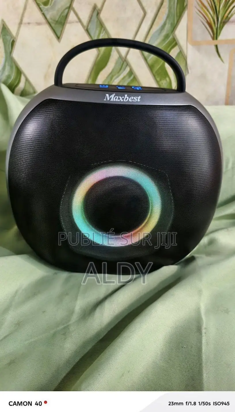 Enceinte Bluetooth Disponible