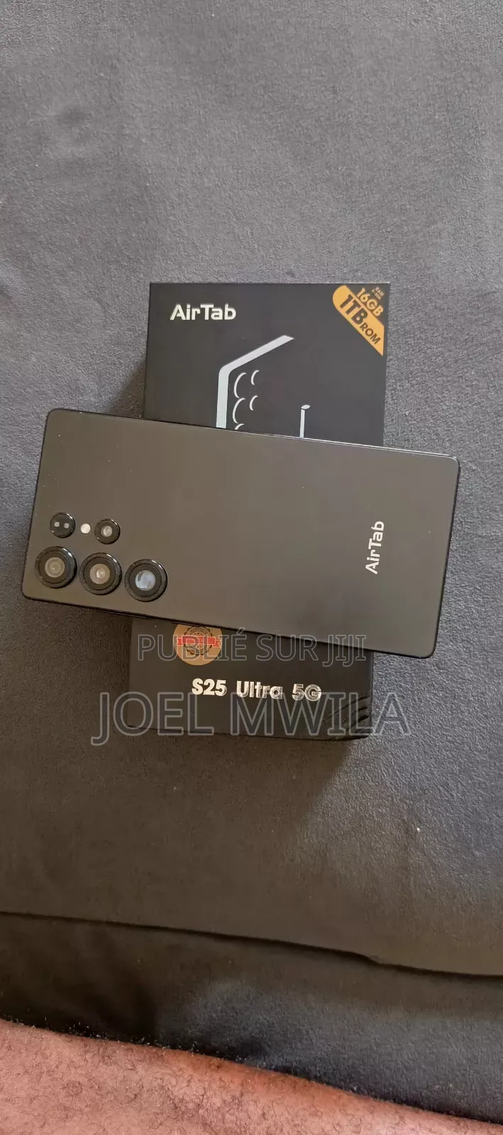 AirTab S25 Ultra 5G 1 TB Noir