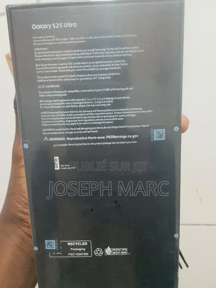 Nouveau Samsung Galaxy S25 Ultra 512 GB Noir