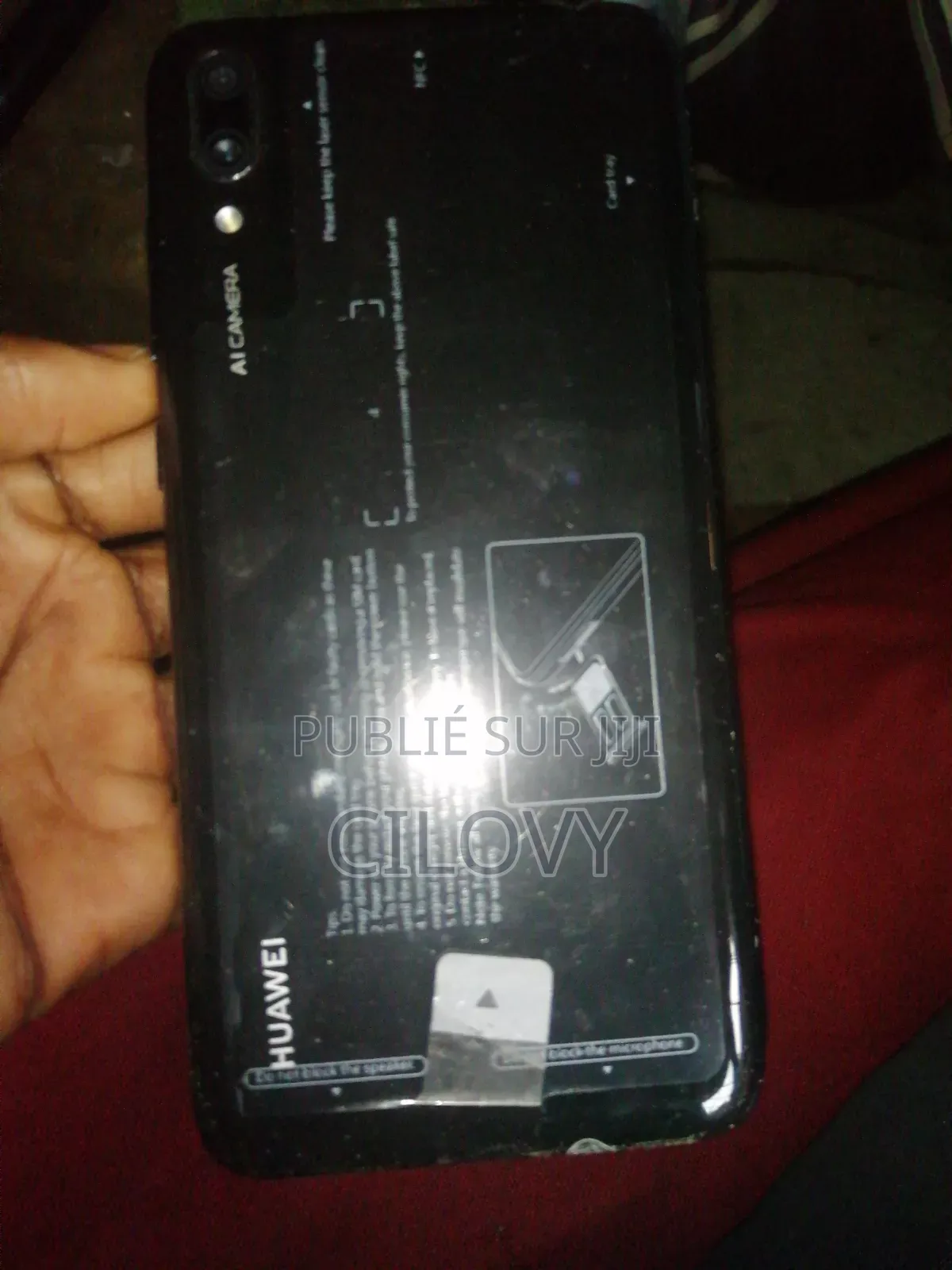 Huawei Enjoy 60X 256 GB Noir