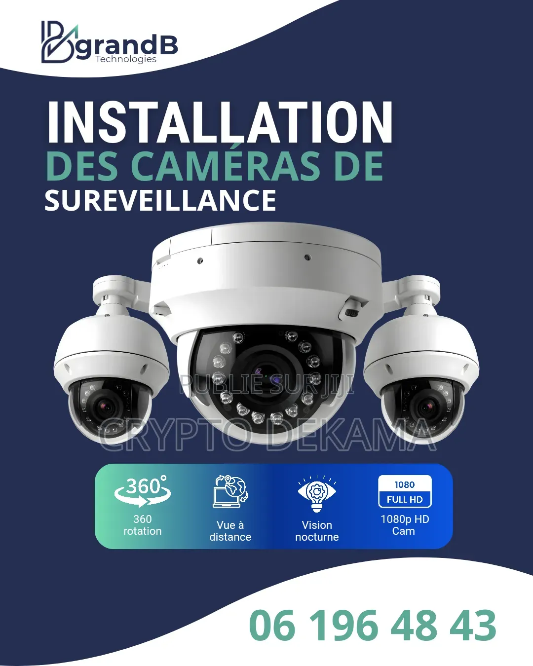 Installation Des Caméras De Surveillance