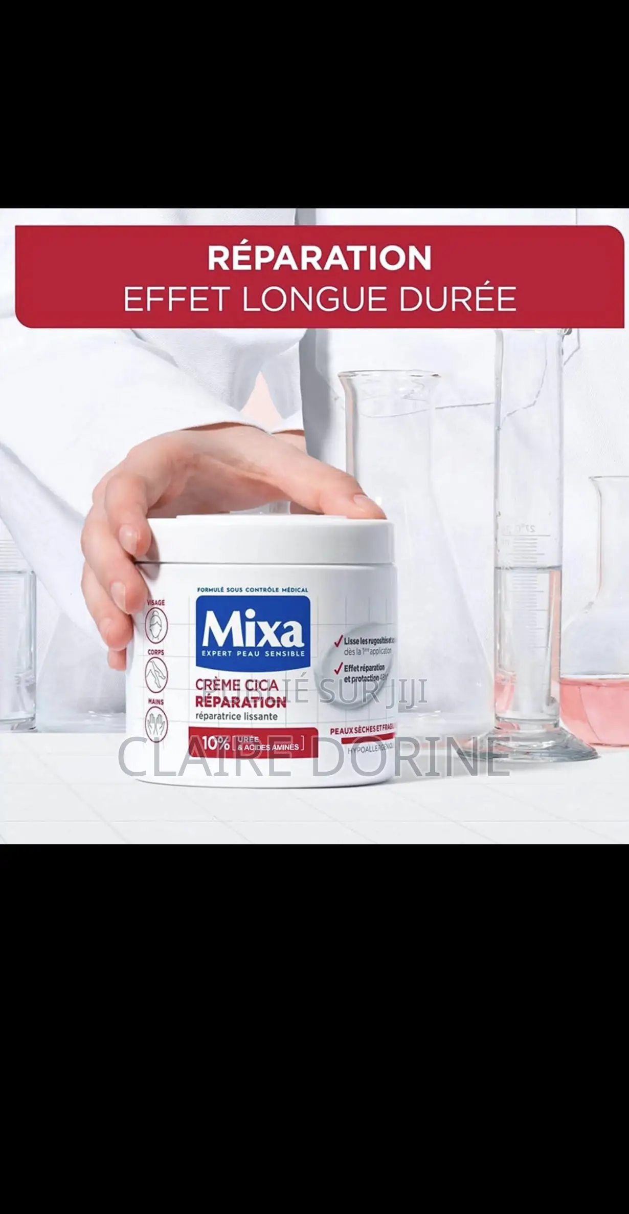 Lait Mixa Cica Réparation Et Niacimide