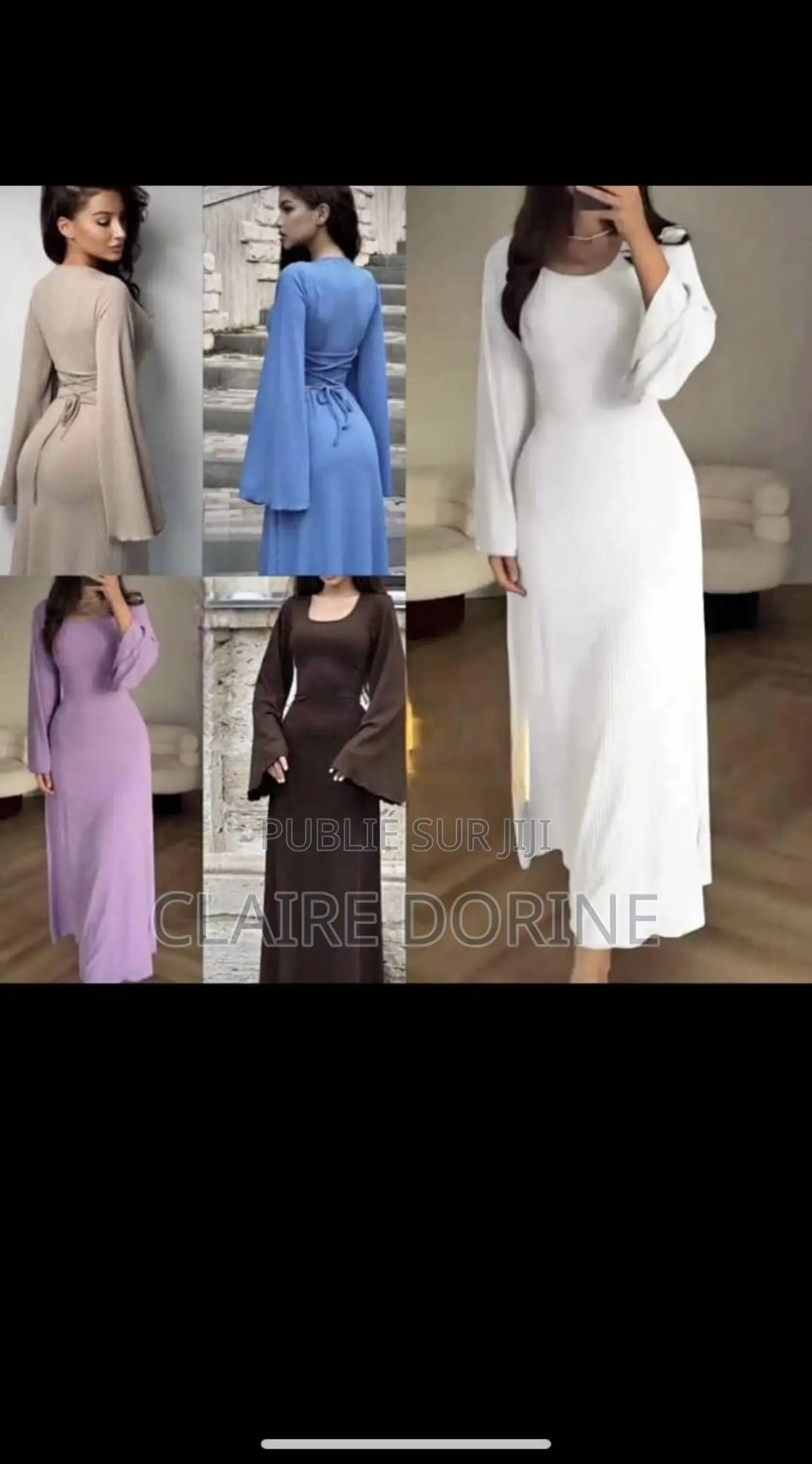 Robe Moulante Tissu Lourd