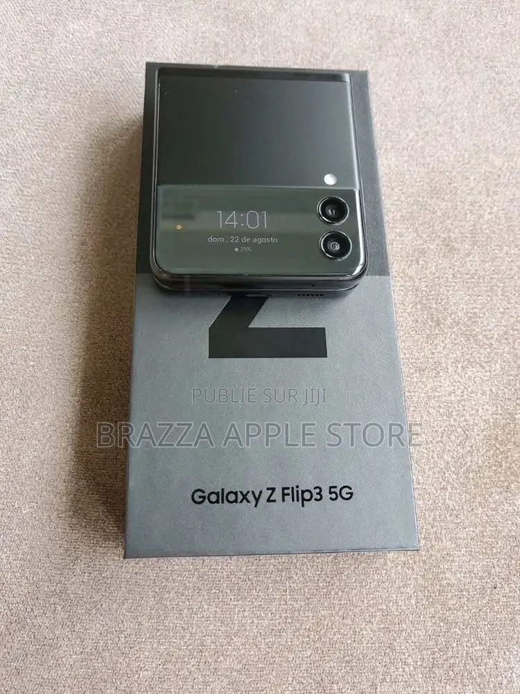 Nouveau Samsung Galaxy Z Flip 3 256 GB Noir