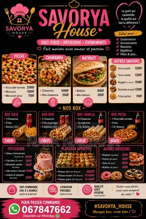 Restaurant Et Pâtisserie en Ligne