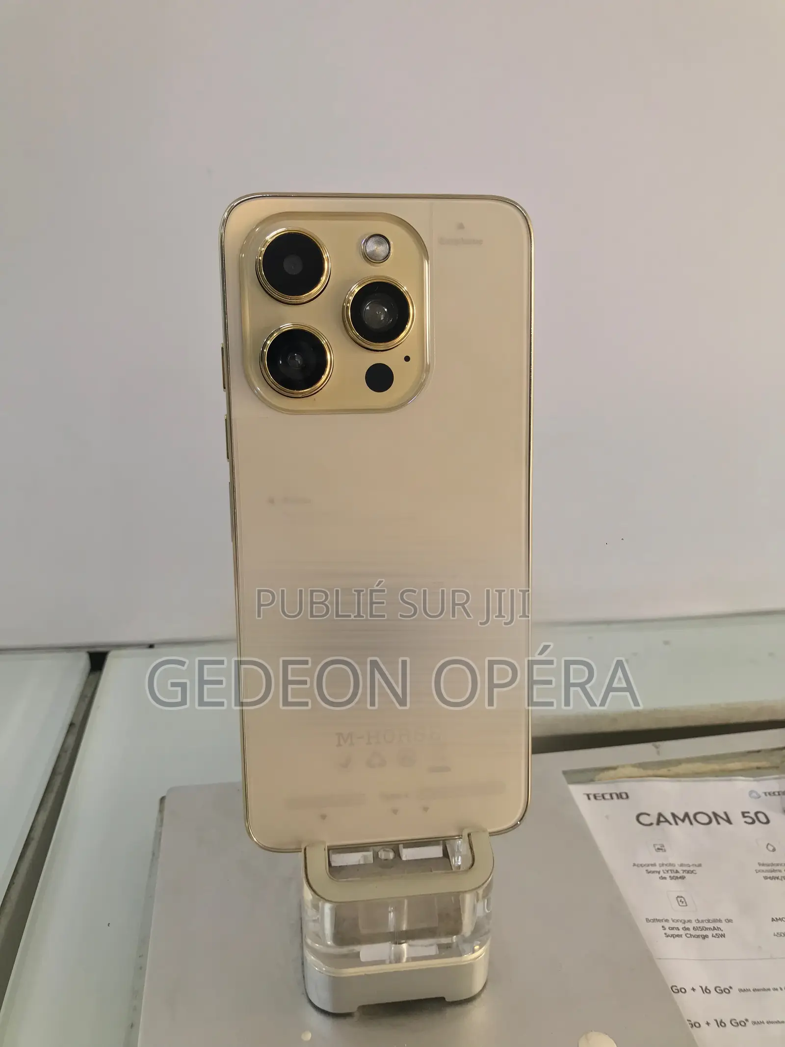 Nouveau Tecno Camon 50 256 GB Argenté