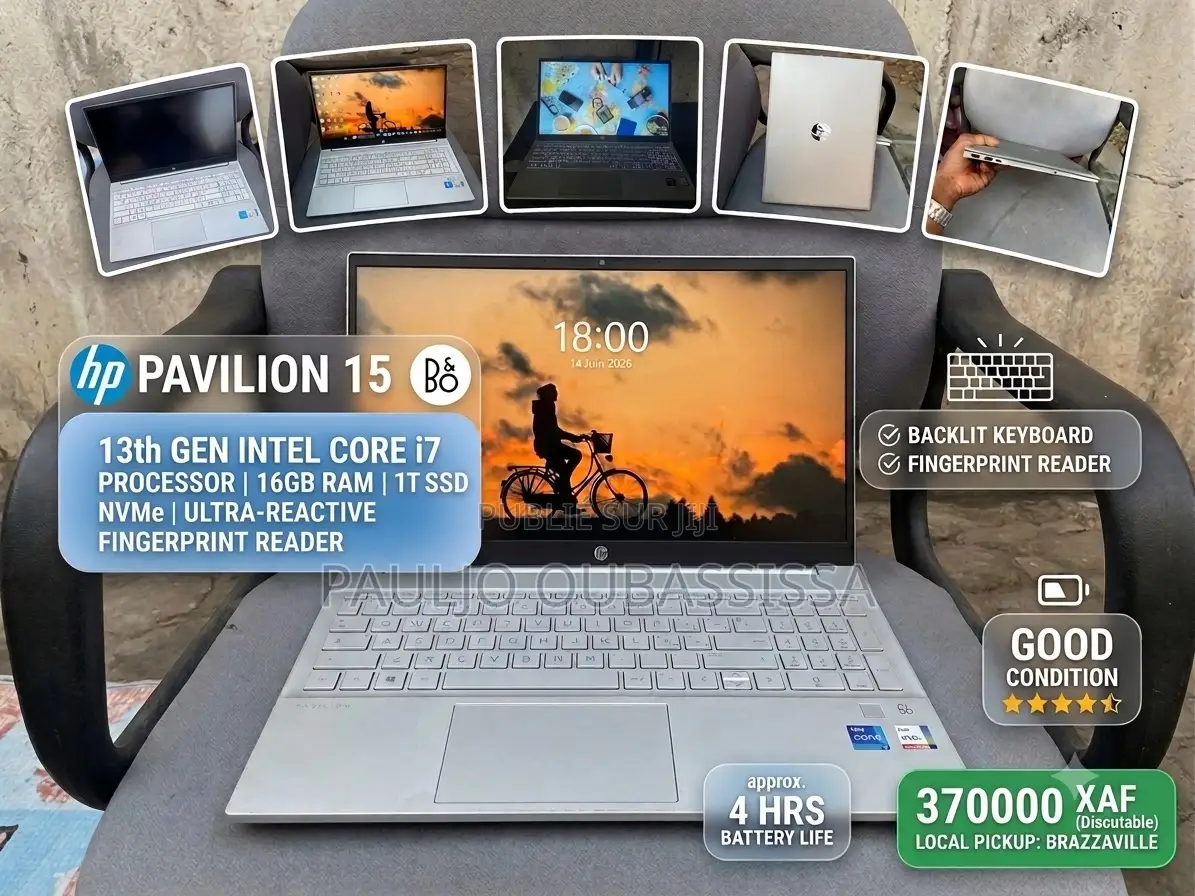 Ordinateur portable HP Pavilion 15 16GB Intel Core i7 SSD 1T