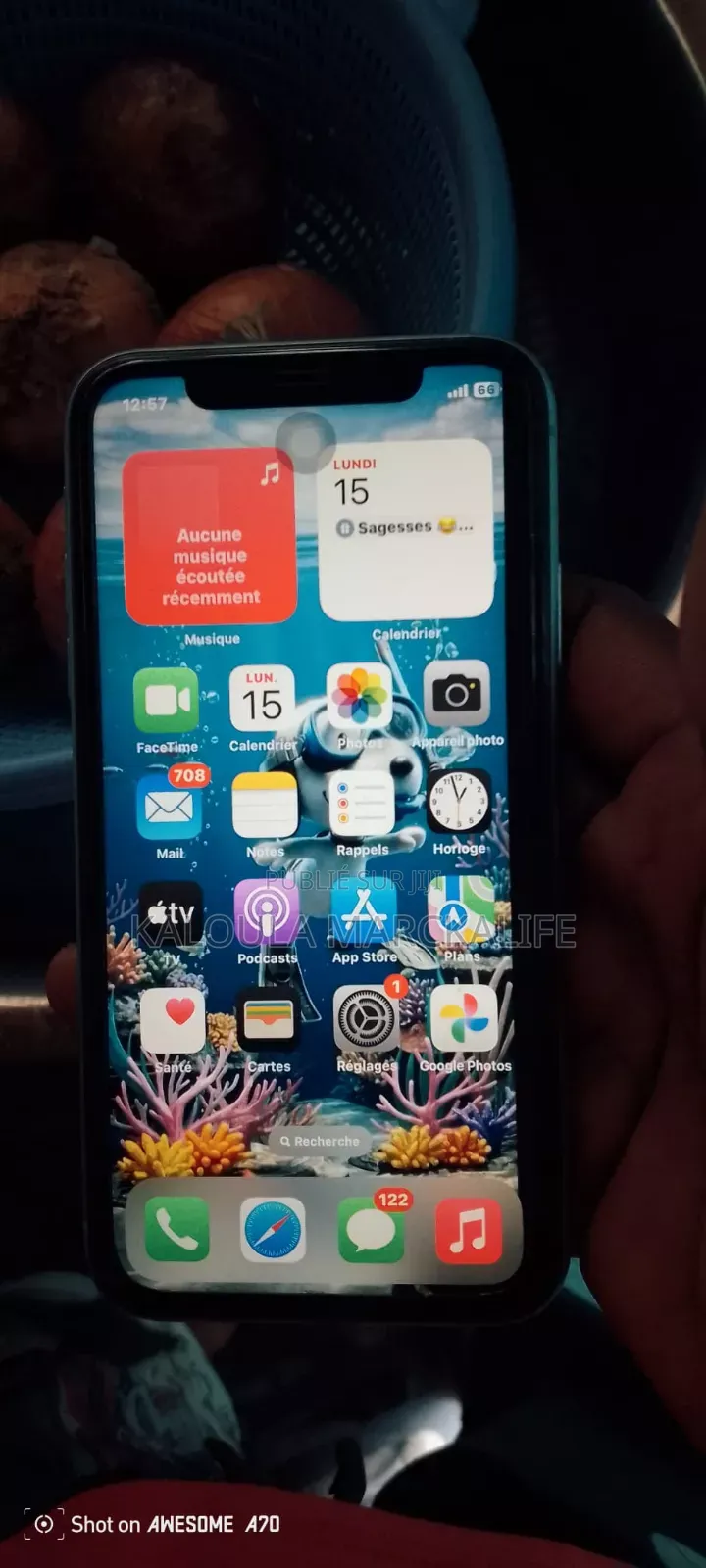 Apple iPhone XR 64 GB Bleu