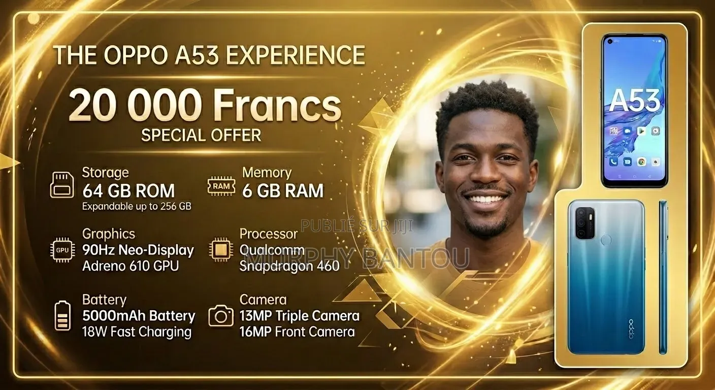 Nouveau Oppo A53 64 GB Bleu