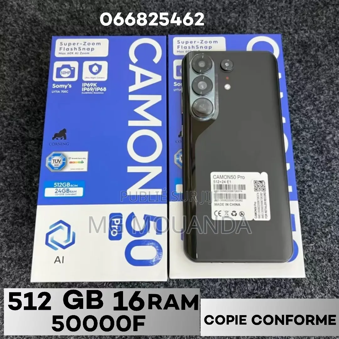 Nouveau Tecno Camon 50 Pro 256 GB Autre