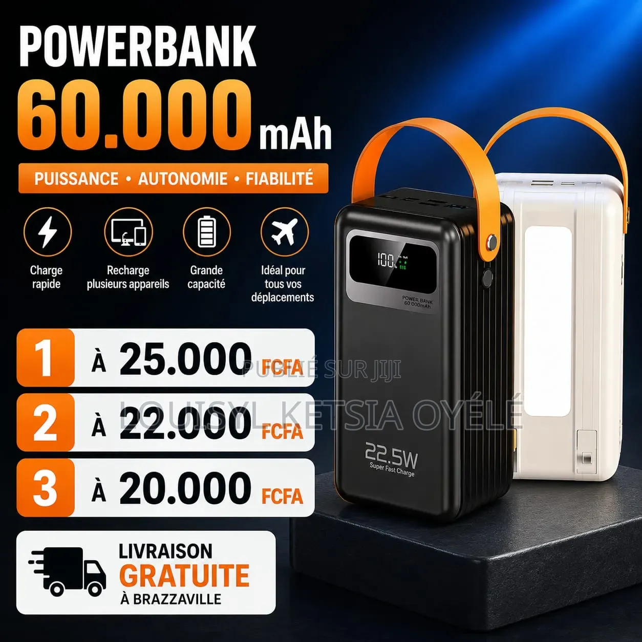 Powerbank 60.000mah