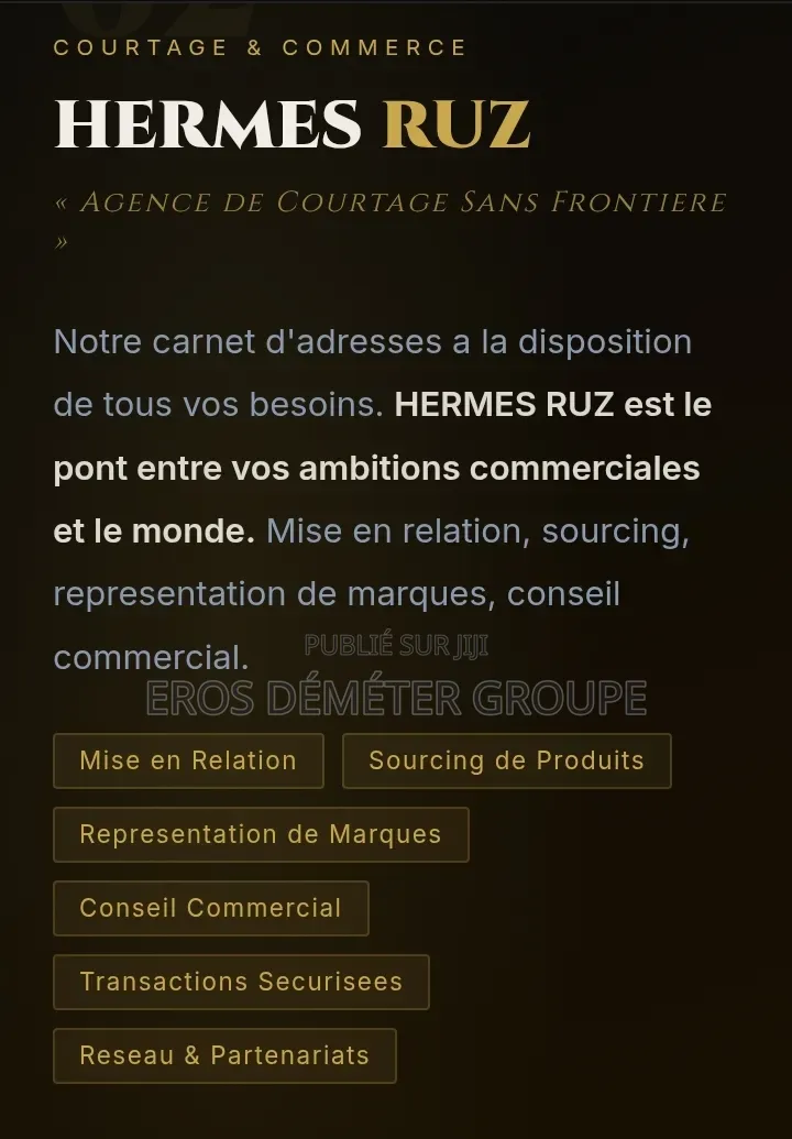 Courtage Commercial Et Intermédiation
