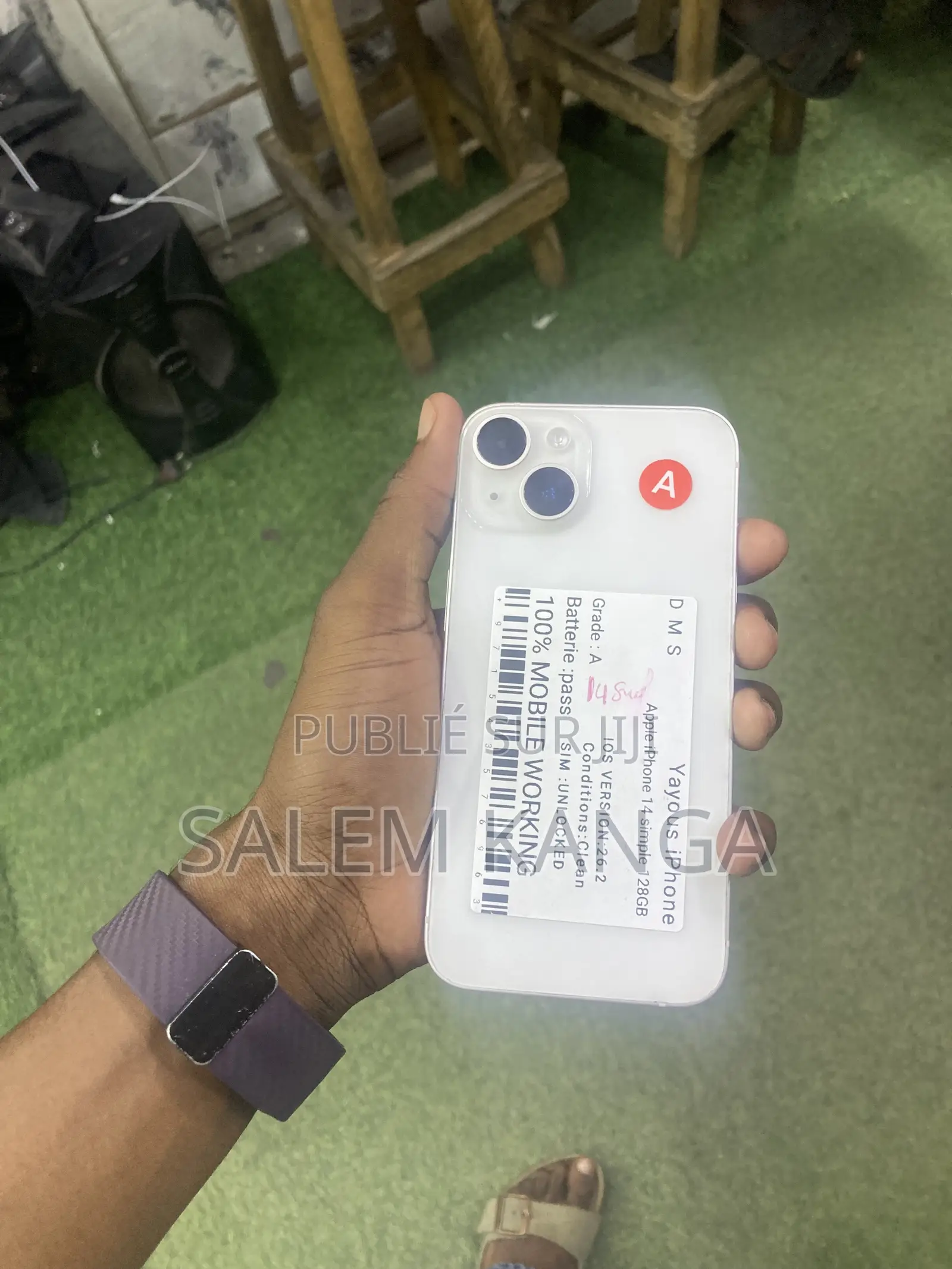 Apple iPhone 14 128 GB Blanc