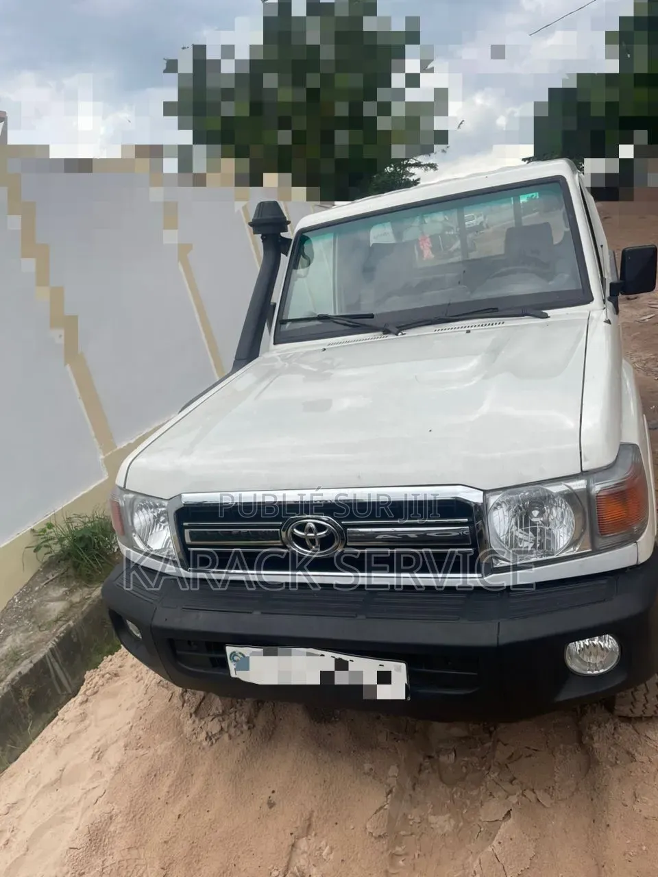 Toyota Land Cruiser 2020 Blanc