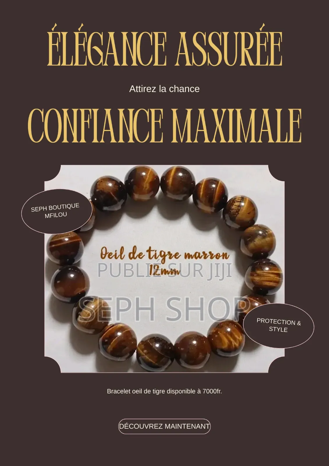 Bracelet Œil De Tigre