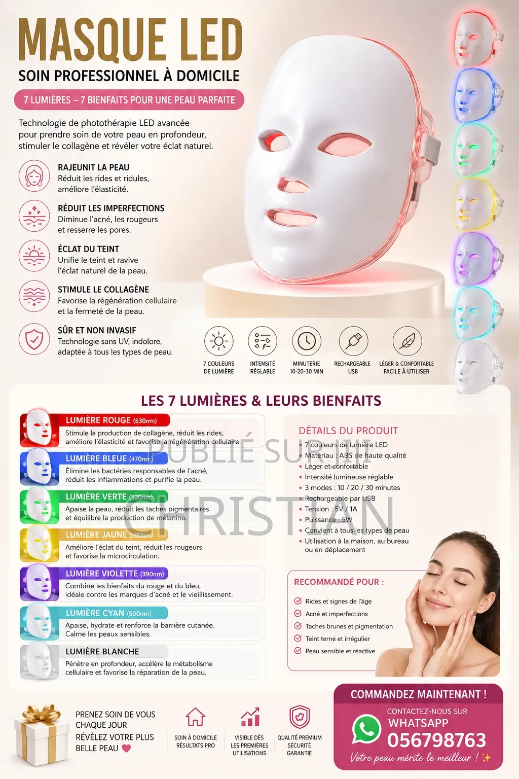 Masque Led