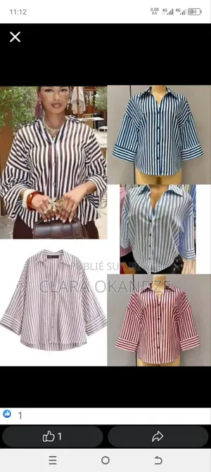 Je Solde Blouse Disponible 3pcs Couleur Rouge,Rose Et Jaune 3ps