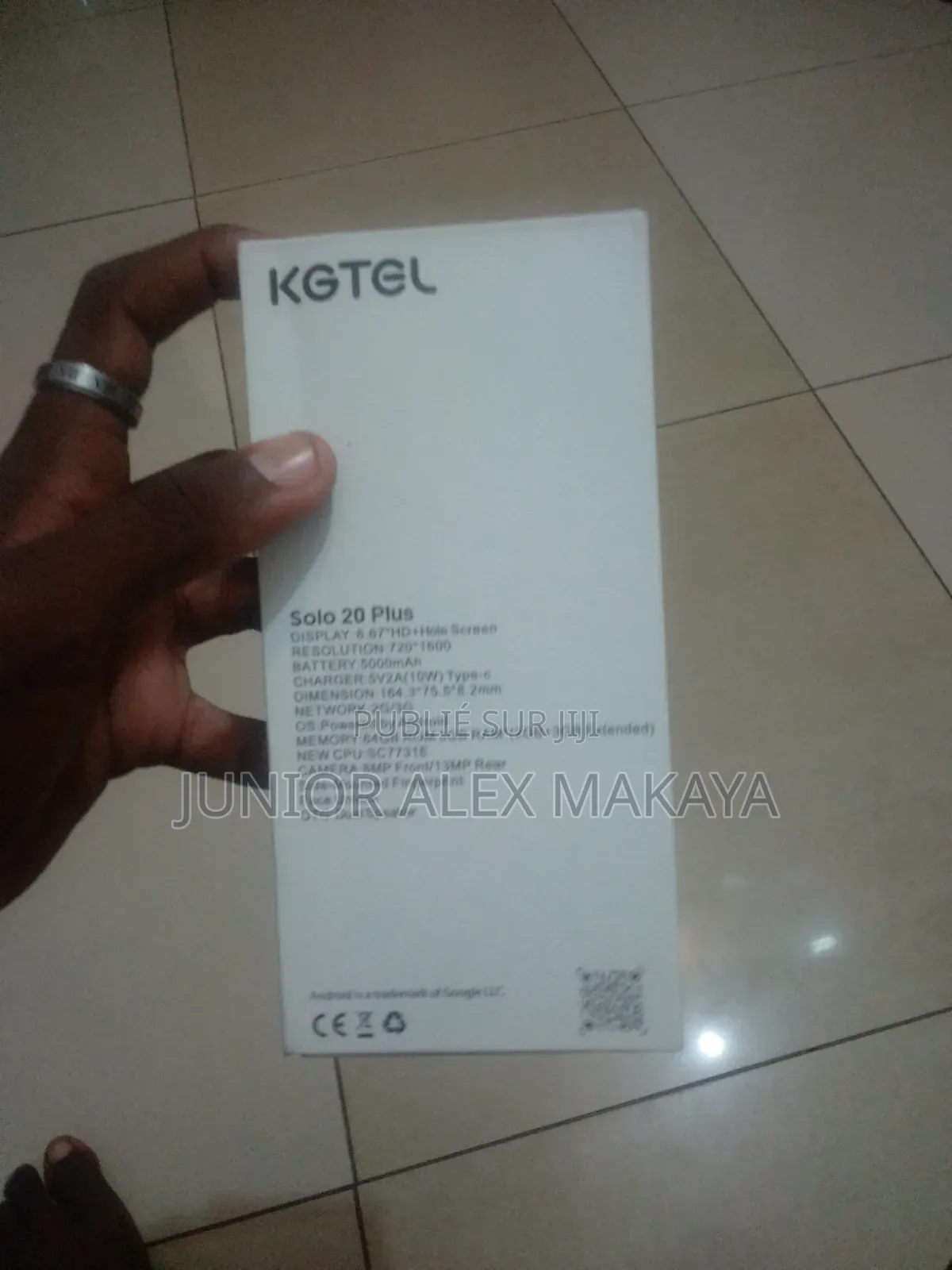 Kgtel K2160 64 GB Gris