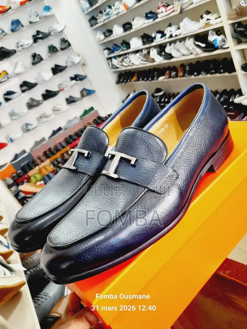 Chaussures Homme Noir Neuf À 50000 À Discuter Dans Le Carton